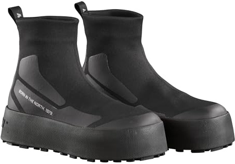Baffin Women's ELBA Low Waterproof Insulated Lightweight Northern Rated Slip-Resistant Cold Weather Winter Snow Boots, Black, 8