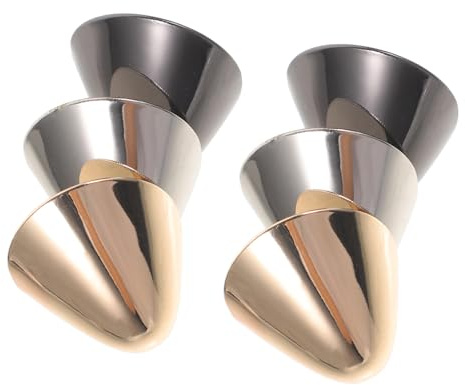 BESPORTBLE 3paia Copripunta Per Scarpe Protezioni Per Punte Metallo Colori Grigio Decorazione e Protezione Per e Comfort