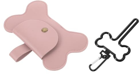 TOYANDONA Distributore Sacchetti Escrementi Cane Porta Sacchetti Guinzaglio Animali Domestici Accessorio Passeggio Cane