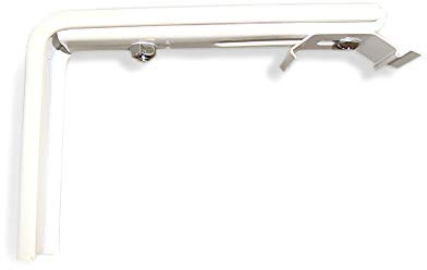 6 Stück Lamellenvorhang Wandwinkel Länge 100-150 mm Vertikaljalousie Wandträger Winkel Metall für Wandmontage - UNIVERSAL