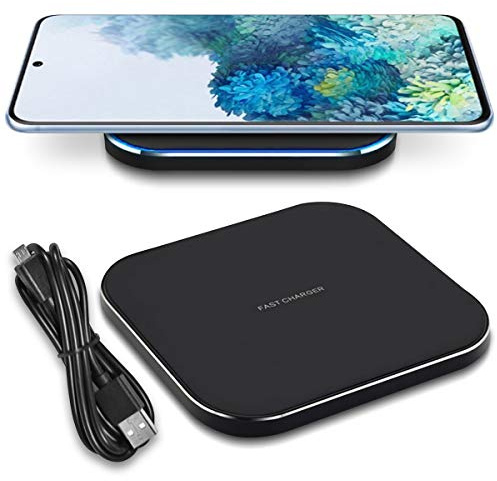 QI kabellos Ladestation kompatibel mit Samsung Galaxy S26 S25 S24 S23 S22 S21 S20 / FE/Plus/Ultra/Edge Kabelloses Ladegerät 15W Induktive Ladematte schnelles Laden