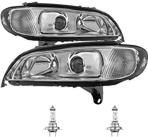 QR-Parts 69583452 Set Xenon Scheinwerfer links 1008415 + Xenon Scheinwerfer rechts 1008466 + OSRAM H7 CLASSIC 64210CLC (2-Stück)