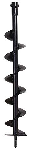 TEXAS 90063110 Bohreraufsatz Erdbohrer 100 mm Durchmesser für EA 5300/1200