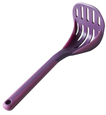 DOITOOL Potato Ricer Fruit Masher Kitchen Tool Purple Food Pressing Tool Vegetable and Potato Mashing Sturdy Home Cooking Gadget