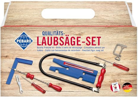 Laubsäge-Set 15-teilig