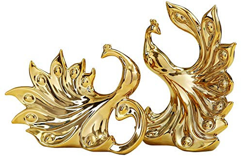 Mini-Statue-Ornamente, Dekoration, Skulpturenstatuen for den Außenbereich, galvanisierte Gold- und Silberornamente, Ornamente, Wohnzimmer, TV-Schrank, Weinschrank, Einrichtung, Einweihungsgeschenke, P