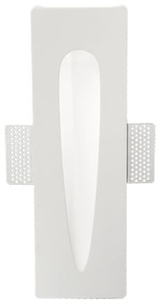 Liberoshopping Lampada faretto LED da incasso LIMBO in gesso verniciato Bianco