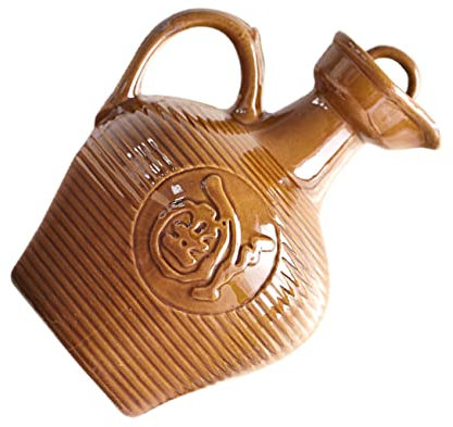 Ciieeo Petaca De Cerámica Jarra De Vino De Cerámica Recipiente Para Vino Doméstico Para Uso Exteriores Vinajera Portátil Multifuncional Accesorio Hogar