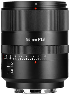 7artisans AF 85mm F1.8 Camera Lens Full frame for L Mount Autofocus Portrait Lnes Large Aperture Support Eyes/Face Tracking for FP FPL SL2 SL3 S1 S1H S5II S5D S9 S1R