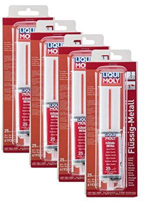 Liqui Moly 4X 6193 Flüssig-Metall 2-K-Epoxy-Kleber 25ml
