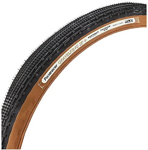 Panaracer Unisex's GravelKing SK+ TLC hopfällbart däck, svart/brun, 27,5 x 1,90 (650 B x 48 C