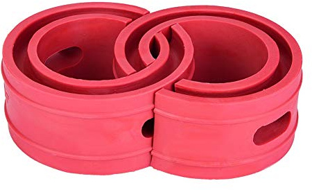 KIMISS Amortiguador de Resorte Universal Tipo B+ Para Coche - 2 Piezas (Rojo)