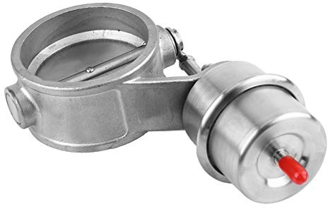 Valvola di Controllo di Scarico Universale per Auto 2,5 - Adatta per Accessori per Veicoli Con Tubo D 63 mm (Close)