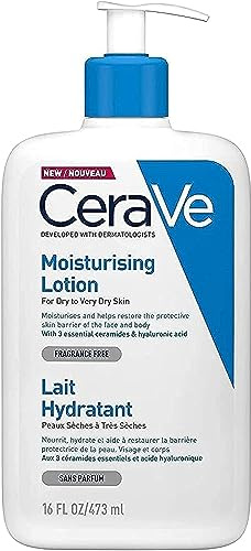 Cerave Feuchtigkeitsspendende Lotion für trockene Haut, sehr trocken 473