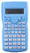 vreplrse Calculadora científica Estudiantes 2 Línea Pantalla Función Cálculo de Oficina Contabilidad Estacionario Patrón Random, Sky Blue
