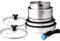 Batterie de cuisine Arthur Martin AM2493 8 pieces - Acier Inoxydable - Poignée amovible - Tous feux dont induction