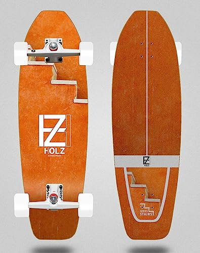 Holz Surfskate Complete with SGI Surf Skate Trucks - Stairs Doha 31,5
