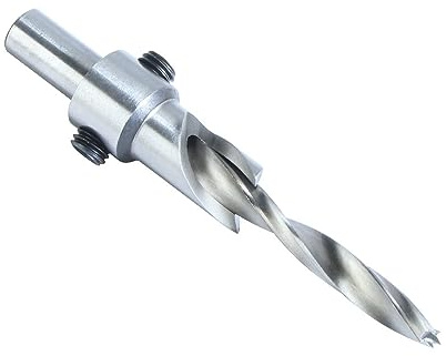 O’Skool Flat Countersink Drill Bit 7 x 12.7x100 mm HSS High-Speed Steel for 1/4 6.35mm Screws, Adjustable Woodworking Carpentry Reamer