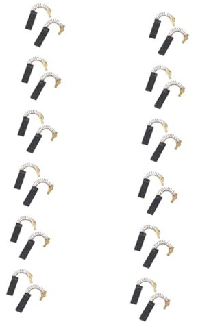 TOPBATHY 24 Piezas Reemplazo De Escobillas De Motor De Máquina Cepillo para Lavadora Cepillo para Manguera Motor Lavadora Brocha De Carbón Micro Máquinas Rodillo Equipo De Limpieza