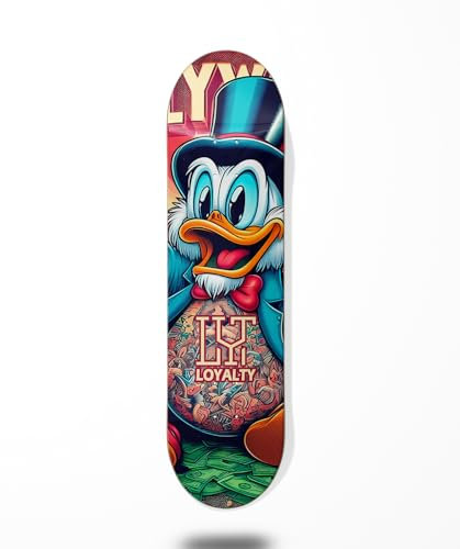 Loyalty Skateboard Deck Uncle Cash 8.375