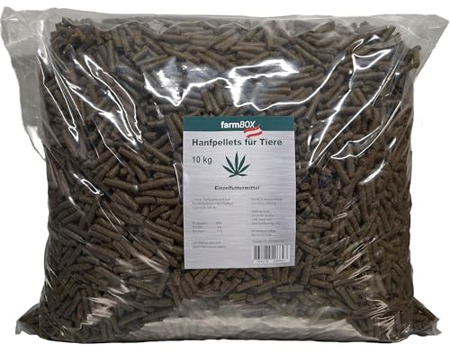 farmBOX - Pellet di canapa per animali (10 kg)