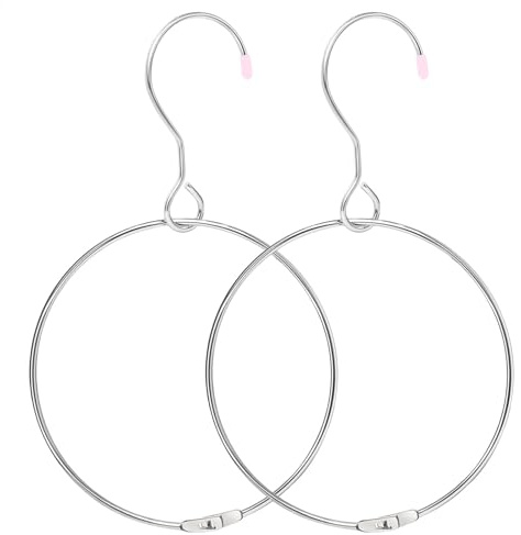 Anelli di stoccaggio del nastro washi, anelli di supporto del nastro, anelli di supporto del nastro washi espositore con grande gancio, 2 supporti per appendere nastro washi, anelli