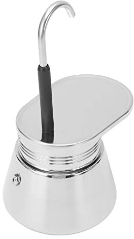 Coffee in Acciaio Inossidabile, Caffettiera per Caffettiera a Singolo Braccio Pot Macha Caffettiera per Casa da Cucina Caffetteria (50ML)