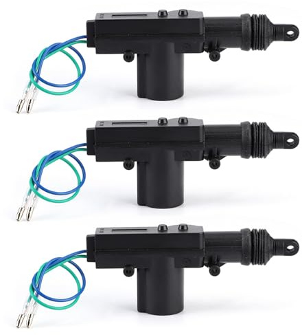 Yechiry Kit Chiusura Centralizzata Porta Auto Adatto per di Accesso Senza Chiave Intelligente per Veicoli a 4 Porte Chiusura Centralizzata Remota Universale 433,92 MHz per di Sicurezza Auto