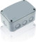 Electrical Junction Box Waterproof,Nineleaf Outdoor IP66 Junction Box,9 Way 125x86x62mm,IP Rated PVC ABS Electric Enclosure Case,Outside Box,For CCTV Security Camera,Garage Cable Connection Box