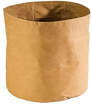 APS 30442 Runder Brotkorb, Naturfaser und Kunstharz, Ø 24 x 24 cm Beige