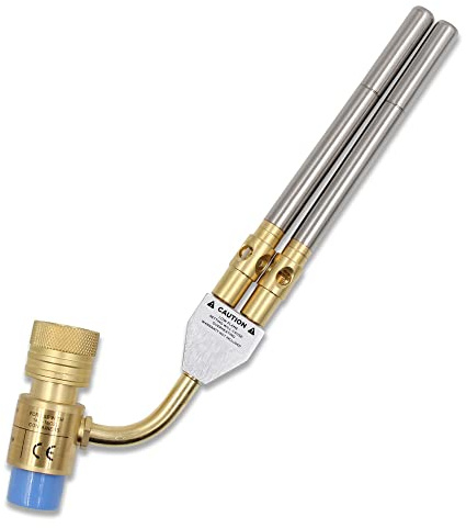 Cybring Double Head Gas Torch For MAPP Tank