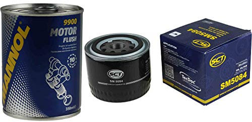 Original SCT Ölfilter SM 5084 + SCT Motor Flush Motorspülung