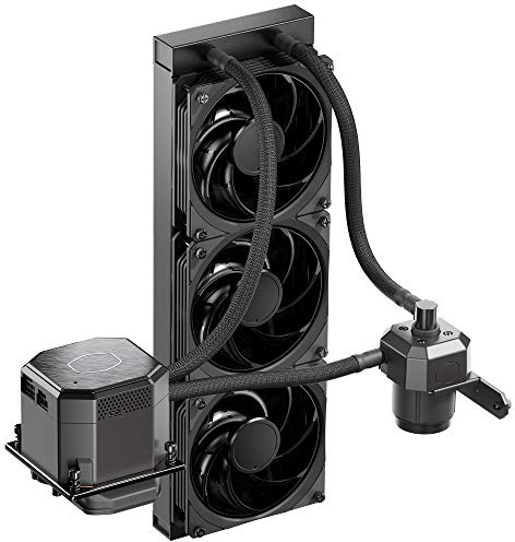 Cooler Master MasterLiquid ML360 SUB-Zero, Thermoelectric Cooling (TEC) AIO CPU Liquid Cooler Powered by Intel® Cryo Cooling Technology, 2nd Generation Pump, 360 Radiator for Intel LGA 1200