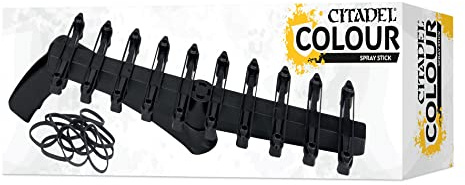 Games Workshop - Citadel - Spray Stick (mk2), Color Negro