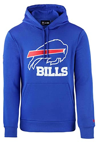 New Era - NFL Buffalo Bills Team Logo and Name Hoodie Farbe Bills Blau