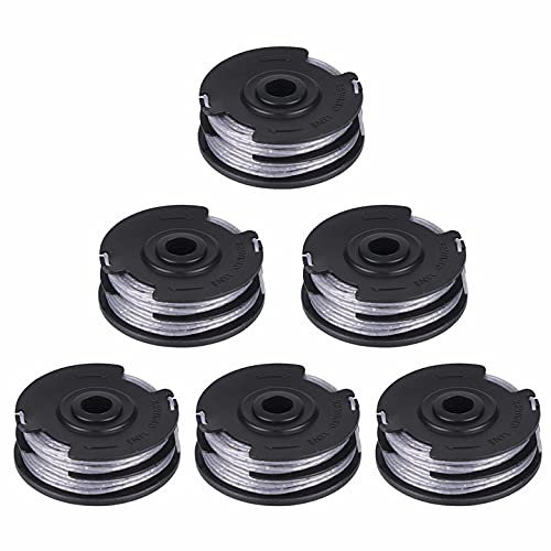 CDIYTOOL F016800351 Trimmer Spool Replacement for Bosch Art 30-36 LI, 0.065/1.65mm 20ft Strimmer Replacement Spool for Bosch Art 24, Art 27, Art 30 (6 Spools)