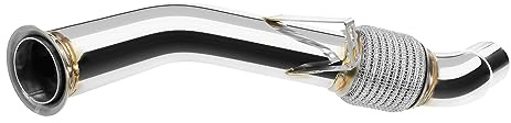 fmic.eu PERFORMANCE Downpipe für BMW E90 E91 318d 320d M47N2 2004-2007 Edelstahl Performance Upgrade reduziert Abgasgegendruck verbessert Turbolader Effizienz und Motorleistung