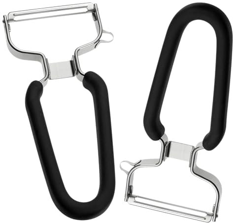 Lurch 510093 Sparschäler Universal aus Edelstahl 2er Set