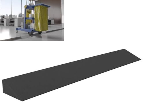 WXXSHGDW Rampe Türschwelle, Rampe Rollstuhl, 1-11 Cm Steighöhe, Türschwellenrampen, Kunststoff-Schwellenrampe, 600 Kg Tragkraft, für Türöffnungen, Bordsteine, Kehrmaschinen, Elektroroller, Badezimmer(
