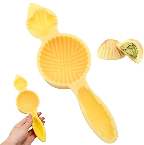 Cookie Stamps for Baking Cookies, 4 Shapes Plastic Cookie Press Molds, Baking Mould for Candy, Chocolate, Stuffed Cake and Pastry