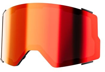 KAPVOE Fotografiska och färgglada skidglasögon anti-bling UV400 OTG design för män kvinnor och ungdomar för skidåkning och snowboard K722