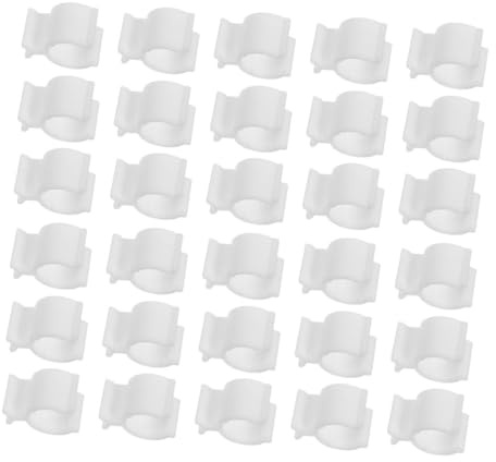 PENIKOKO 100pezzi Clip Per Collare Pompa Per Pompa Blocco Per Per Lozione Shampoo Detergente Bianco