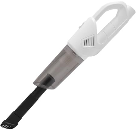 ViaGasaFamido Aspiradora Escoba Inalámbrica 4000Pa Potente Succión con Batería de 2000mAh, 5 Herramientas para Limpieza de Autos en Pisos Duros y Pelo de Mascotas, Diseño de ABS Liviano para Uso en