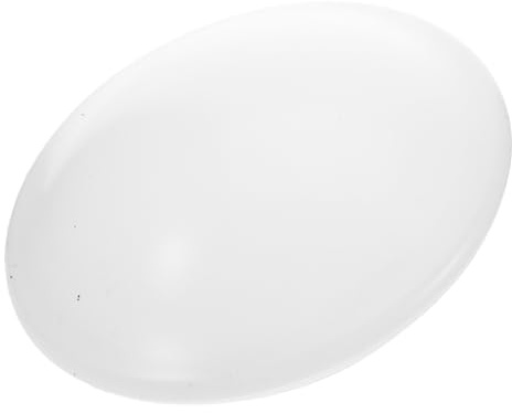NOLITOY Abat-Jour Rond en Acrylique 21 CM de Diamètre Hauteur 2 CM Abat-Jour de Rechange pour Ventilateur de Plafond Lampe de Table et Lampadaire Diffuseur Lumineux Solide Éclairage
