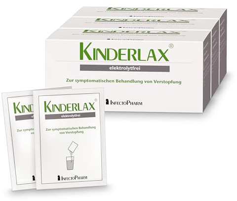 KINDERLAX elektrolytfrei Plv.z.Her.e.Lsg.z.Einn. 3X30 St