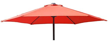 TFS Replacement Parasol Fabric Canopy for Standard, Cantilever & Balcony Parasols (2m 6arm, Terracotta)