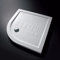 Yellowshop, Piatto, Doccia Curvo, Althea ITO, in Ceramica, h cm 5,5, Bianco, cm 80x80 e 90x90 (Cm 90x90)