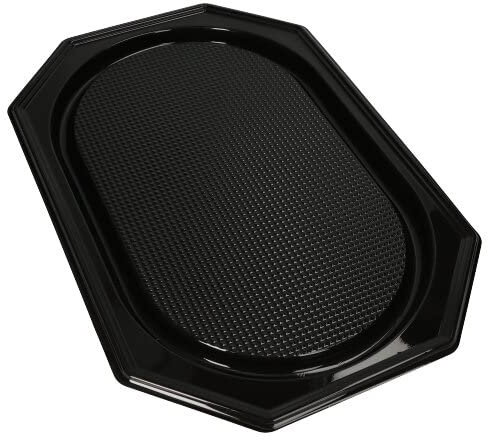 PAPSTAR Servierplatten schwarz