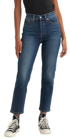 Levi's Women's Wedgie Straight Jeans (Also Available in Plus), (New) Indigo Here We Go 31 Regular