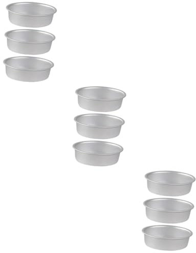 ifundom 3er-sets Käsekuchenform-set Antihaftbeschichtetes Backzubehör-set Aluminiumlegierung Robust Einfach Zu Verwenden 3 Stück X 3